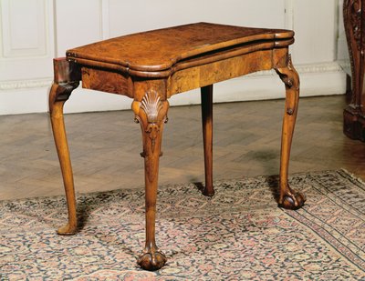 Card table, mahogany, c.1720 by English School